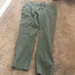 Loft green trousers